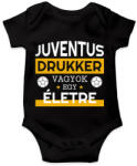 printfashion Juventus drukker - Baba Body - Fekete (10869132)