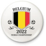 printfashion Belgium 2022 - Kitűző, hűtőmágnes - Fehér (10794590)