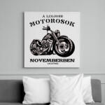 printfashion a legjobb motorosok - Vászonkép - Fehér (6639750)