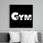 printfashion GYM - Vászonkép - Fekete (6643002)
