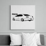 printfashion Passat b6 - Vászonkép - Fehér (6623380)