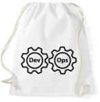 printfashion Szoftverfejlesztő - Sportzsák, Tornazsák - Fehér (3914191)