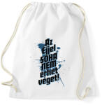 printfashion Az éjjel soha nem érhet véget! - Sportzsák, Tornazsák - Fehér (16608074)