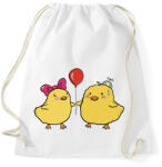 printfashion Csibe love - Sportzsák, Tornazsák - Fehér (15972107)