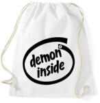 printfashion Demon Inside - Sportzsák, Tornazsák - Fehér (1085348)