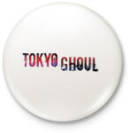 printfashion Tokyo Ghoul logo - Kitűző, hűtőmágnes - Fehér (3089362)