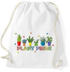 printfashion Plant Pride - Sportzsák, Tornazsák - Fehér (9428890)