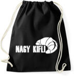 printfashion NAGY KIFLI - páros minta - Sportzsák, Tornazsák - Fekete (16810573)