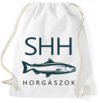 printfashion SHH horgászok - Sportzsák, Tornazsák - Fehér (6285972)