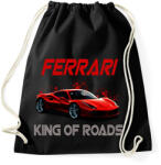 printfashion FERRARI KING OF ROADS - Sportzsák, Tornazsák - Fekete (13957864)