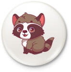 printfashion mosómaci - Kitűző, hűtőmágnes - Fehér (14450793)