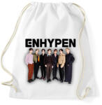 printfashion ENHYPEN KPOP - Sportzsák, Tornazsák - Fehér (16592399)