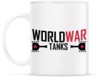 printfashion World war tank - Bögre - Fehér (1880087)