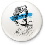 printfashion Swag 7 - Kitűző, hűtőmágnes - Fehér (12582022)