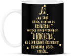 printfashion karácsonyi kritika - Bögre - Fekete (5592840)