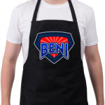 printfashion BENI - Kötény - Fekete (10022329)