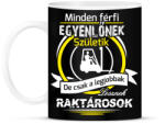 printfashion Raktáros a legjobb - Bögre - Fekete (4879283)