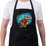 printfashion cameleon - Kötény - Fekete (4933618)