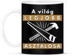 printfashion A világ legjobb asztalos! - Bögre - Fekete (2616527)