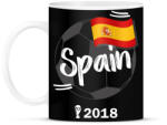 printfashion Spanyolország - Bögre - Fekete (914170)