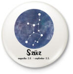 printfashion Szűz - Kitűző, hűtőmágnes - Fehér (7476695)