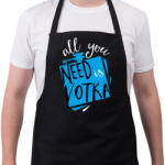 printfashion Vodka - Kötény - Fekete (4928876)