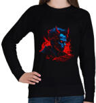 printfashion Devil design - Női pulóver - Fekete (12149554)
