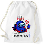 printfashion Among us - nem az aminek látszik - Sportzsák, Tornazsák - Fehér (4799325)