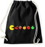 printfashion PacMan - Sportzsák, Tornazsák - Fekete (14763770)