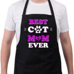 printfashion Best Cat - Kötény - Fekete (5037615)