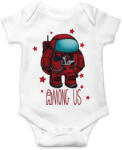 printfashion Among us spaceman - űrhajós - Baba Body - Fehér (4180966)