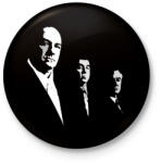printfashion Sopranos - Kitűző, hűtőmágnes - Fekete (3103443)