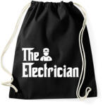 printfashion A Villanyszerelő - Sportzsák, Tornazsák - Fekete (1846149)