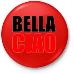 printfashion Bella ciao - Kitűző, hűtőmágnes - Piros (5531627)