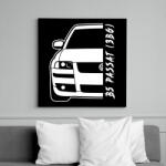printfashion Passat B5 3BG - Vászonkép - Fekete (6727020)