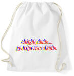 printfashion Alright, dude. . - Sportzsák, Tornazsák - Fehér (2482408)