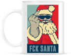 printfashion FCK SANTA - Bögre - Fehér (1093527)