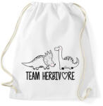 printfashion Team herbivore - Sportzsák, Tornazsák - Fehér (8151082)