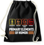 printfashion Sarcasm - Sportzsák, Tornazsák - Fekete (2494060)