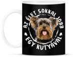 printfashion Yorkshire terrier - Bögre - Fekete (5440323)