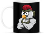 printfashion Chicken Rambo - Bögre - Fekete (864977)