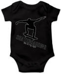 printfashion Skatedoarding - Baba Body - Fekete (4228433)