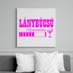 printfashion Lánybúcsú - Vászonkép - Fehér (6637852)