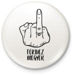 printfashion FÉRJHEZ megyek - lánybúcsú - Kitűző, hűtőmágnes - Fehér (13175764)