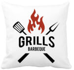 printfashion Grill - Párnahuzat, Díszpárnahuzat - Fehér (15810338)