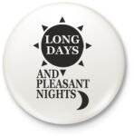 printfashion Setét torony - Kitűző, hűtőmágnes - Fehér (12074287)