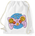 printfashion Kontroller - Sportzsák, Tornazsák - Fehér (13322476)