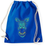 printfashion Szürkefarkas - Sportzsák, Tornazsák - Bright royal (114902)