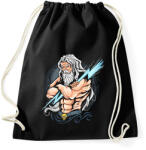 printfashion Zeusz nyila - Sportzsák, Tornazsák - Fekete (2875439)