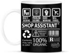 printfashion Shop assistant - Bögre - Fekete (8809404)